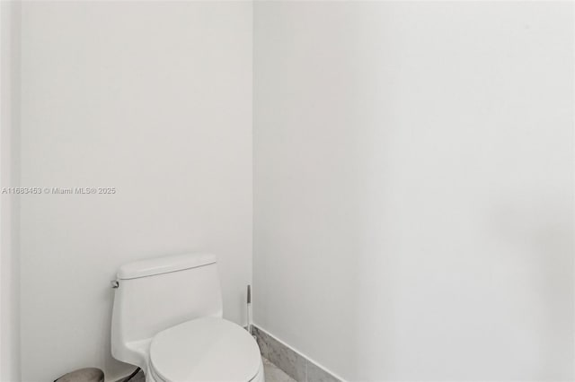 bathroom with toilet