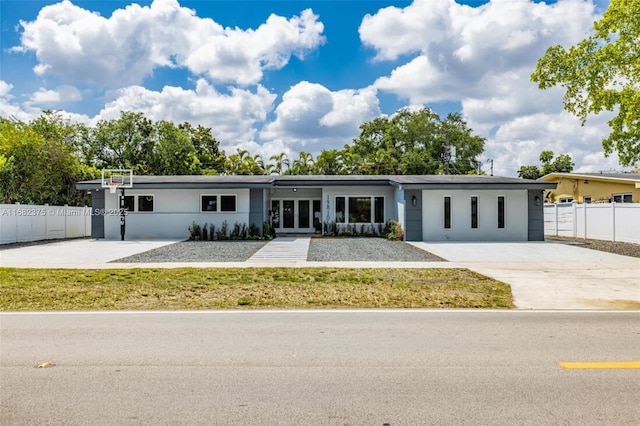 view of ranch-style home