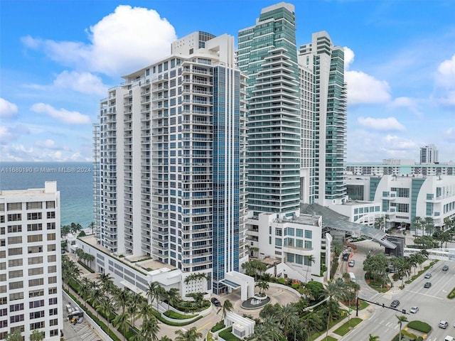 view of property featuring a water view