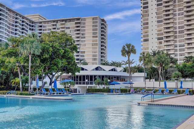 view of swimming pool