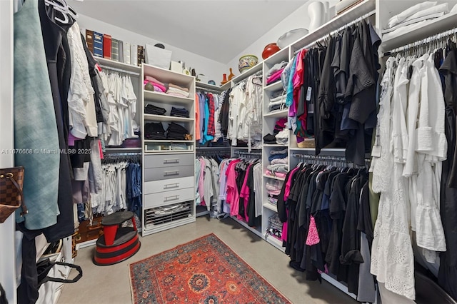 view of spacious closet