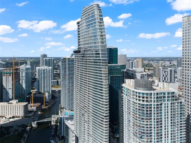 view of city featuring a water view