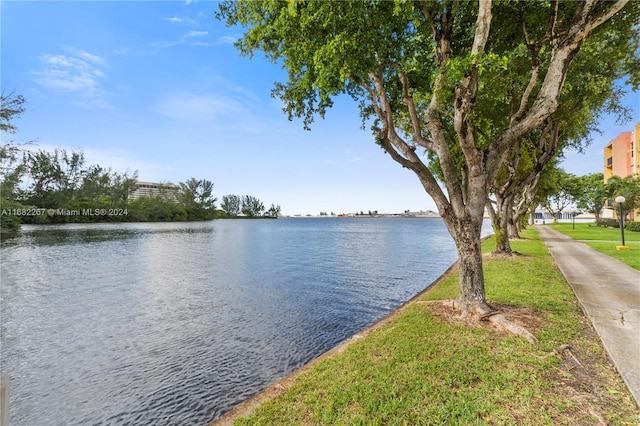 property view of water