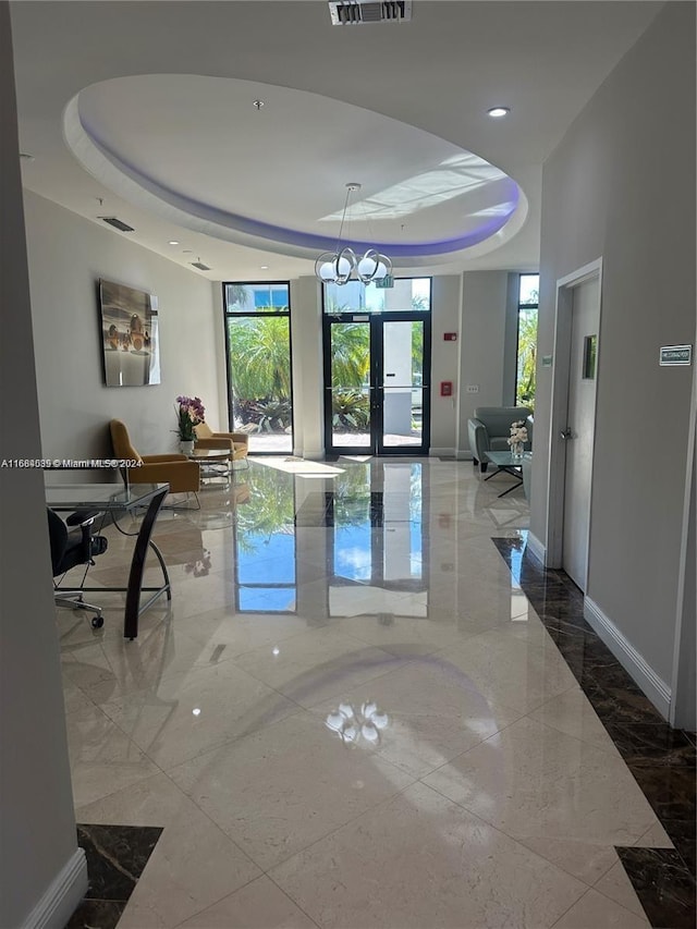 2301 SW 27th Ave Unit 1202, Miami, FL 33145 - lobby featuring recessed lighting