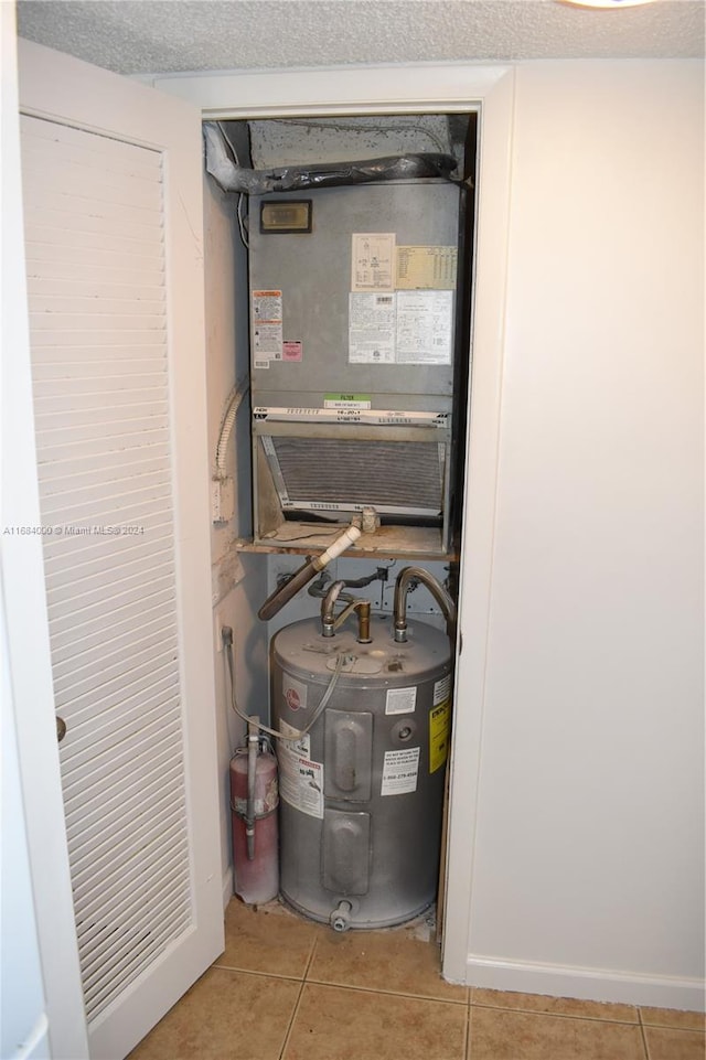 utilities featuring electric water heater