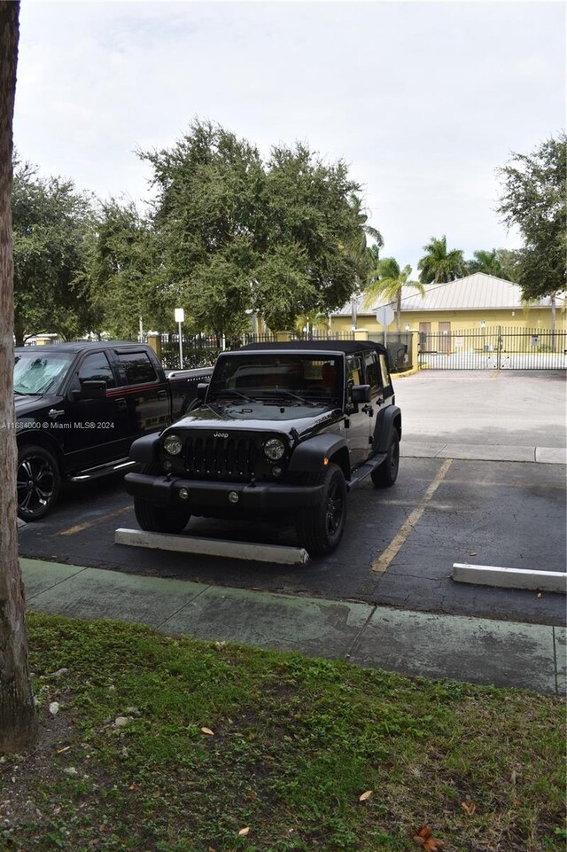 view of car parking