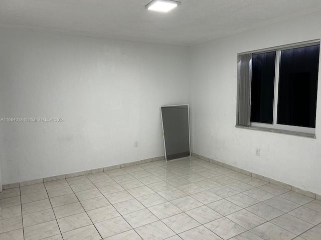 view of empty room