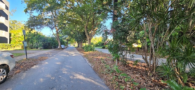 view of road