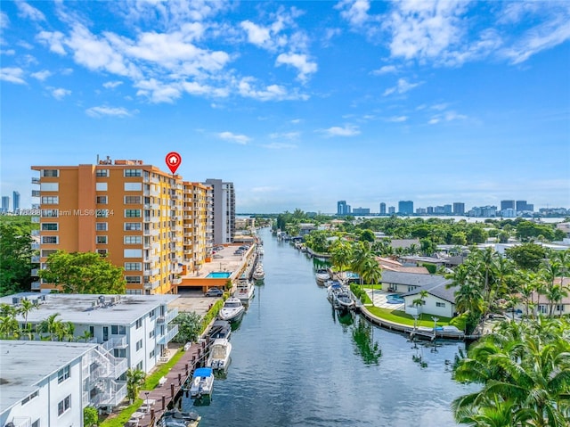 property view of water