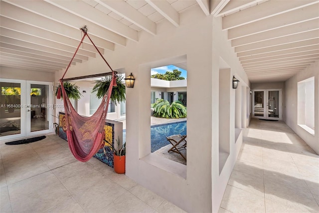 view of patio / terrace with french doors