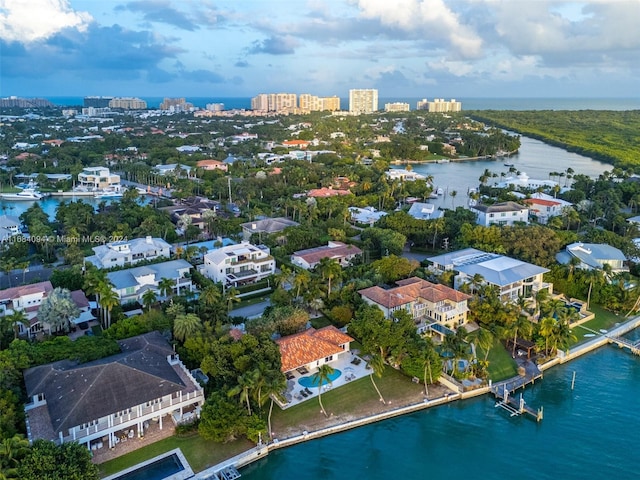520 S Mashta Dr, Key Biscayne, FL 33149 - aerial view of a nearby body of water