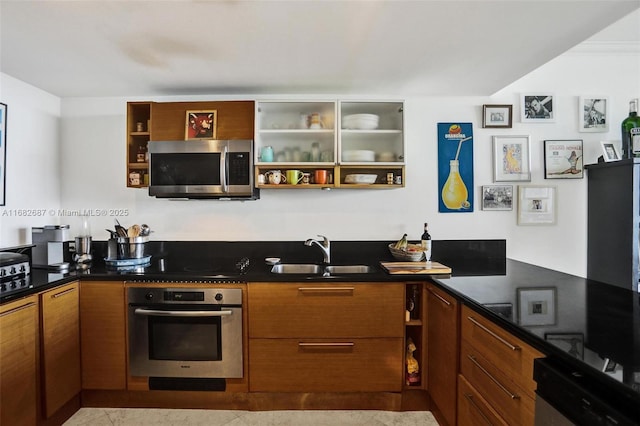 kitchen featuring sink and stainless steel appliances