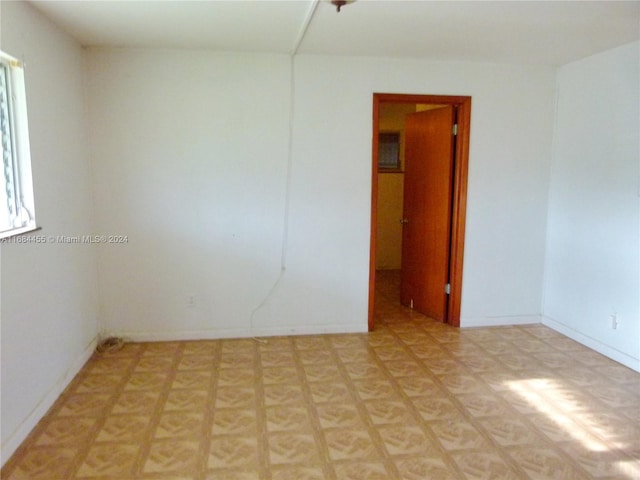 view of unfurnished room