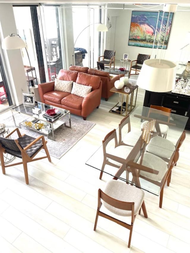 265 Grapetree Dr Unit 108, Key Biscayne, FL 33149 - living area featuring wood finished floors