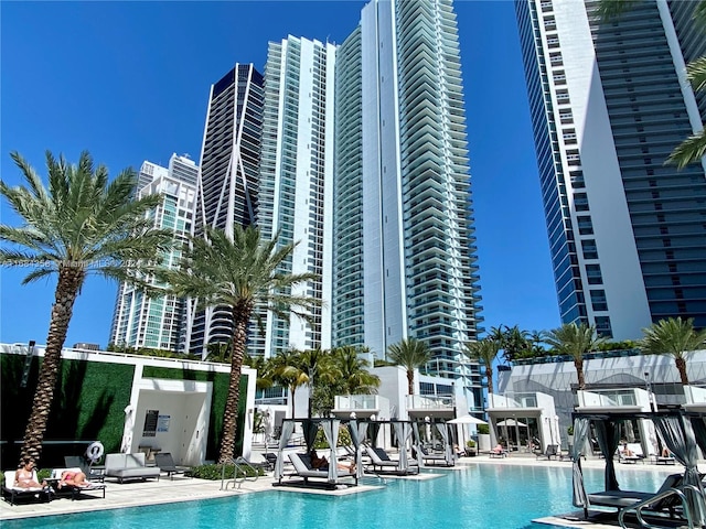 view of swimming pool