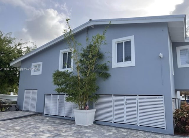 view of home's exterior featuring a patio