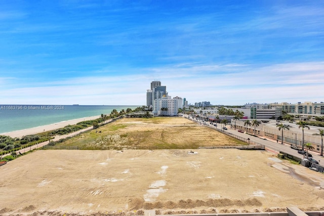 6767 Collins Ave Unit 706, Miami Beach, FL 33141 - aerial view of waterfront with a beach