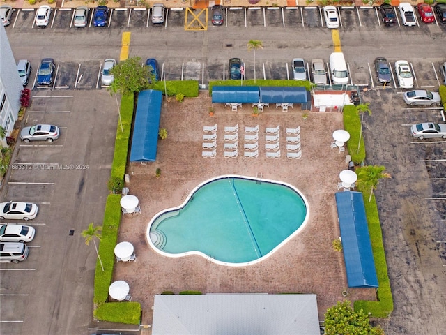 330 SE 2nd St Unit 303F, Hallandale Beach, FL 33009 - drone / aerial view
