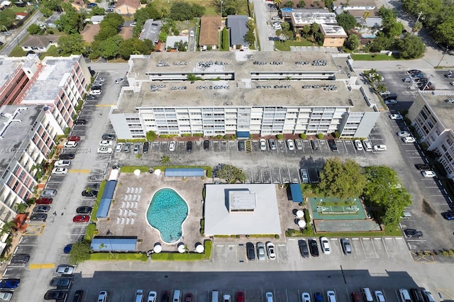 330 SE 2nd St Unit 303F, Hallandale Beach, FL 33009 - bird's eye view