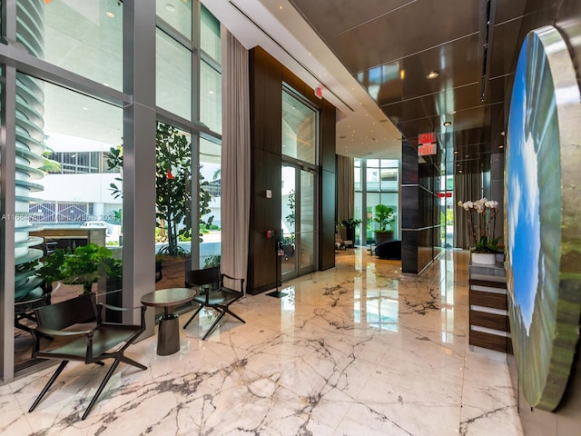 view of building lobby