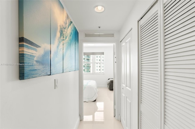 7900 Harbor Island Dr Unit 1223, North Bay Village, FL 33141 - hall with baseboards and tile patterned floors