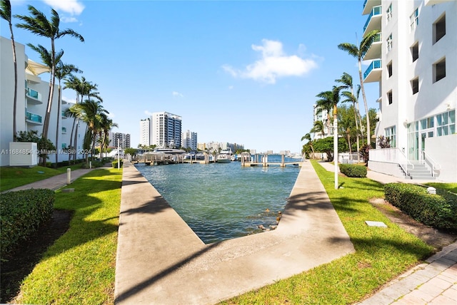 7900 Harbor Island Dr Unit 1223, North Bay Village, FL 33141 - water view featuring nearby urban area