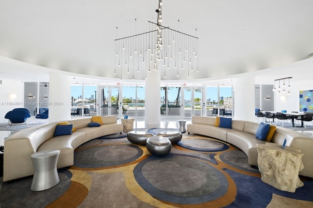 view of building lobby