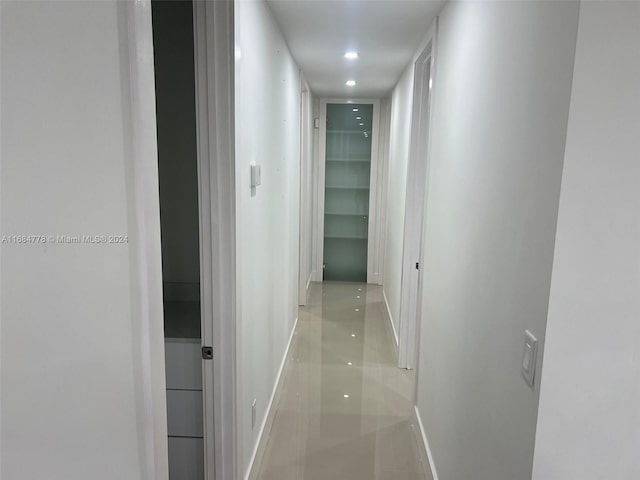 9520 Lisa Rd, Cutler Bay, FL 33157 - corridor with baseboards and recessed lighting