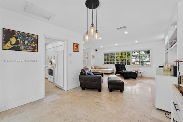 view of living room