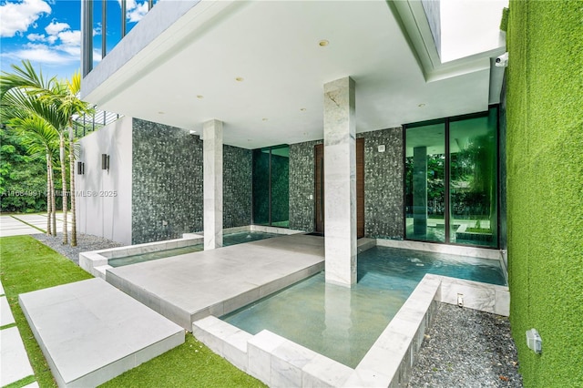 6695 SW 112th St, Pinecrest, FL 33156 - view of pool featuring a patio area