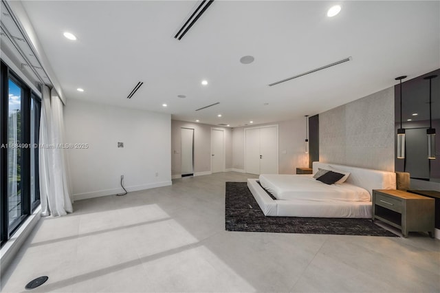 6695 SW 112th St, Pinecrest, FL 33156 - bedroom featuring recessed lighting and baseboards