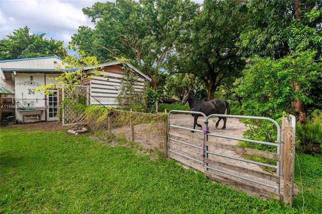 view of yard