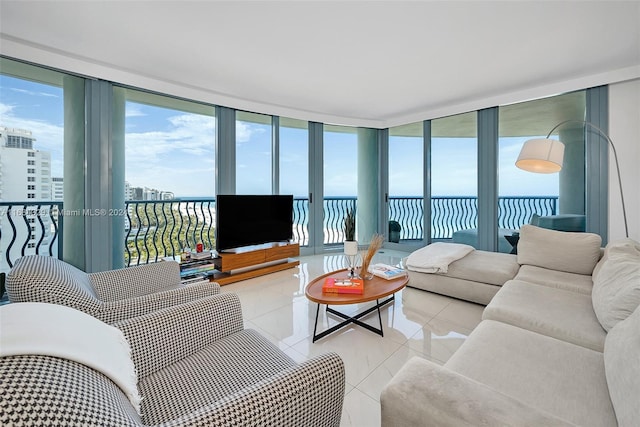 1500 Ocean Dr Unit 1201, Miami Beach, FL 33139 - living room with a wall of windows