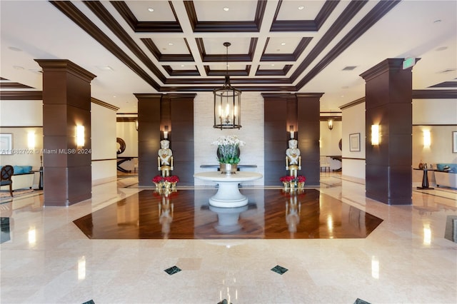 view of building lobby