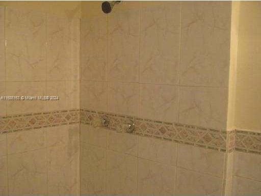 details with tiled shower