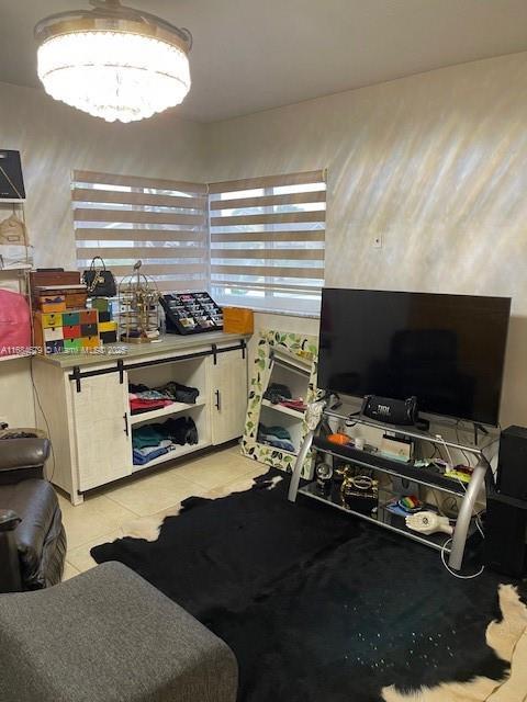 9230 SW 100th Ave Rd, Miami, FL 33176 - interior space with light tile patterned floors