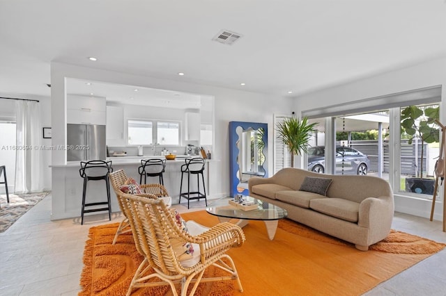 view of living room