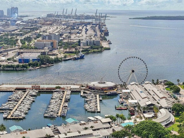 601 Ne 1st 4114, Miami, FL 33132 - view of urban area with a large body of water