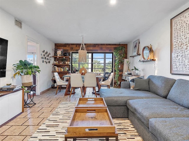 view of living room