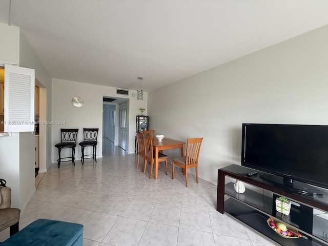 view of dining room