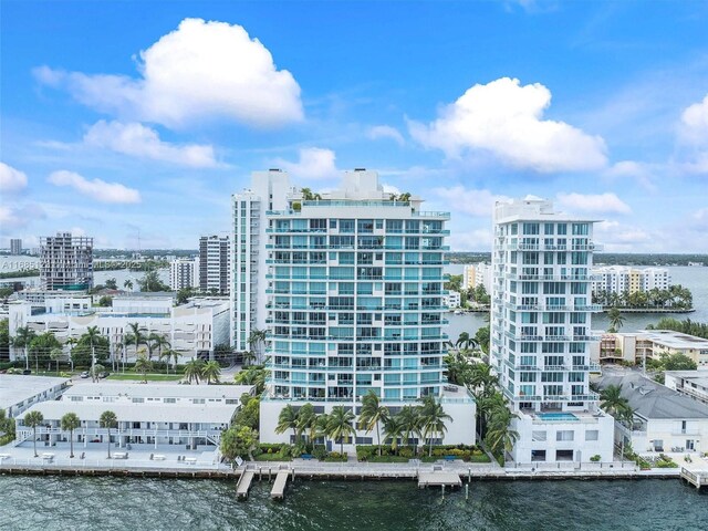 view of property featuring a water view