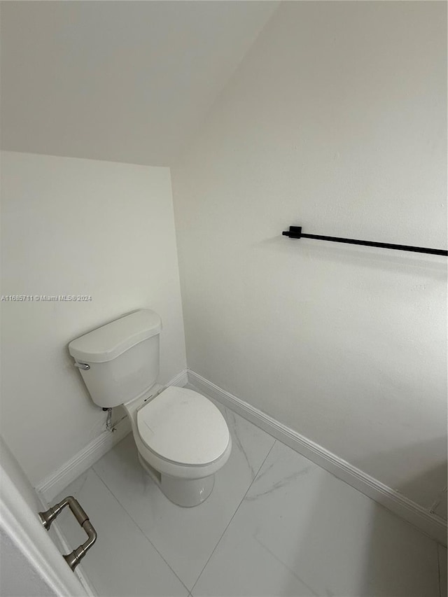 bathroom with toilet