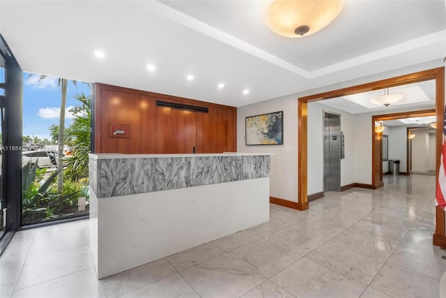 3100 NE 48th St Unit 210, Fort Lauderdale, FL 33308 - reception area featuring recessed lighting and expansive windows