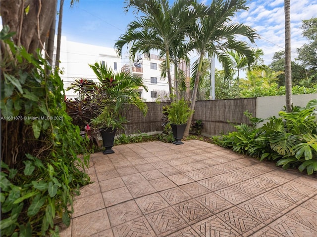 view of patio