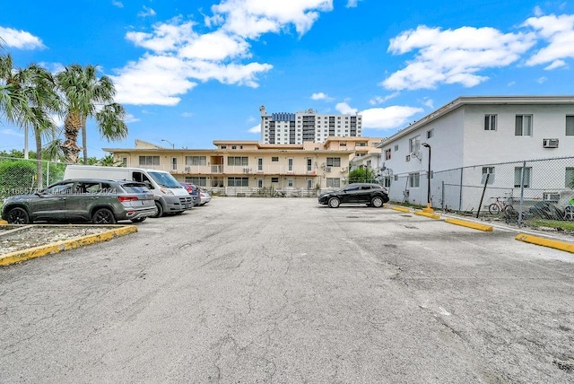 view of vehicle parking