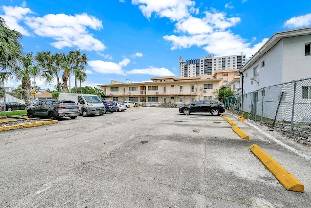 view of vehicle parking