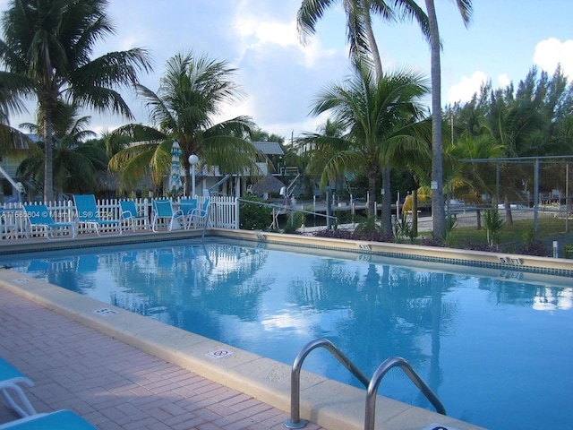 view of pool