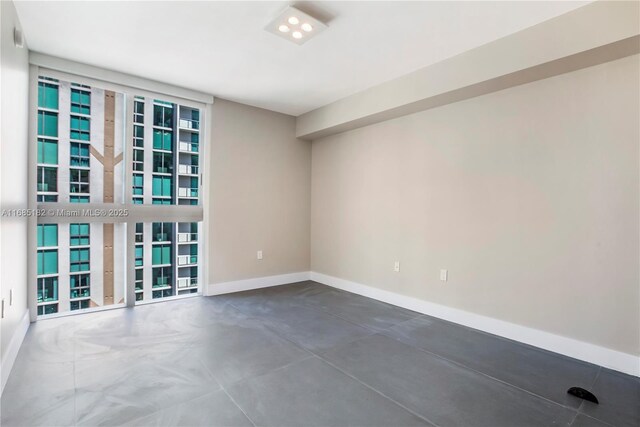 view of tiled bedroom