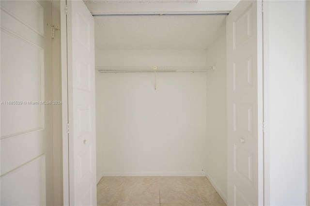 view of closet