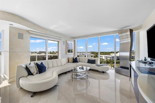 view of living room